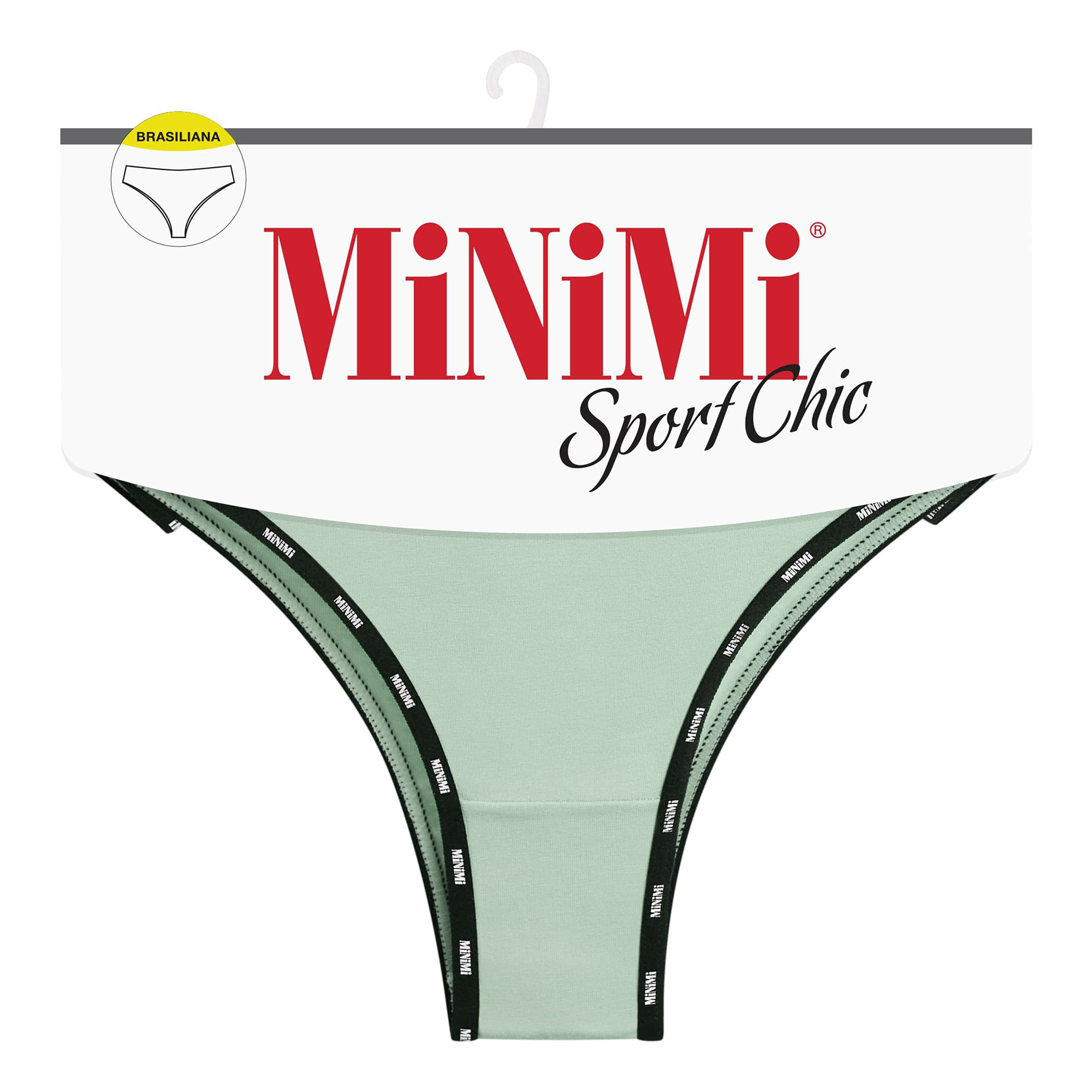 

Трусы женские Minimi Basic зеленые 42
