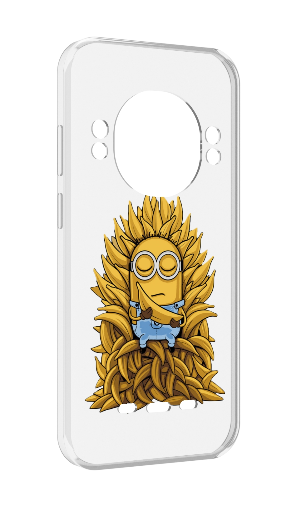 

Чехол Mypads Миньон С Бананами для Ulefone Power Armor 16 Pro, Прозрачный, Tocco