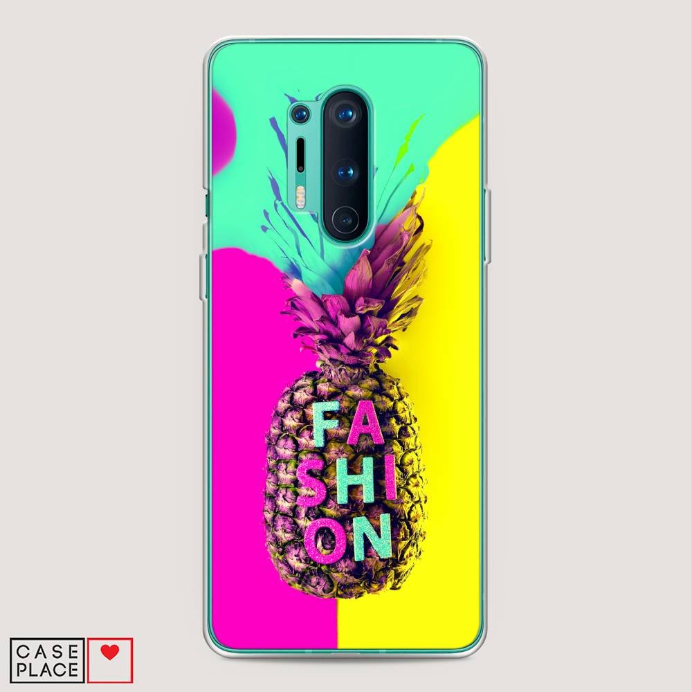 

Чехол Awog на OnePlus 8 Pro / ВанПлас 8 Pro "Кислотный ананас", Желтый;розовый;голубой, 151050-10