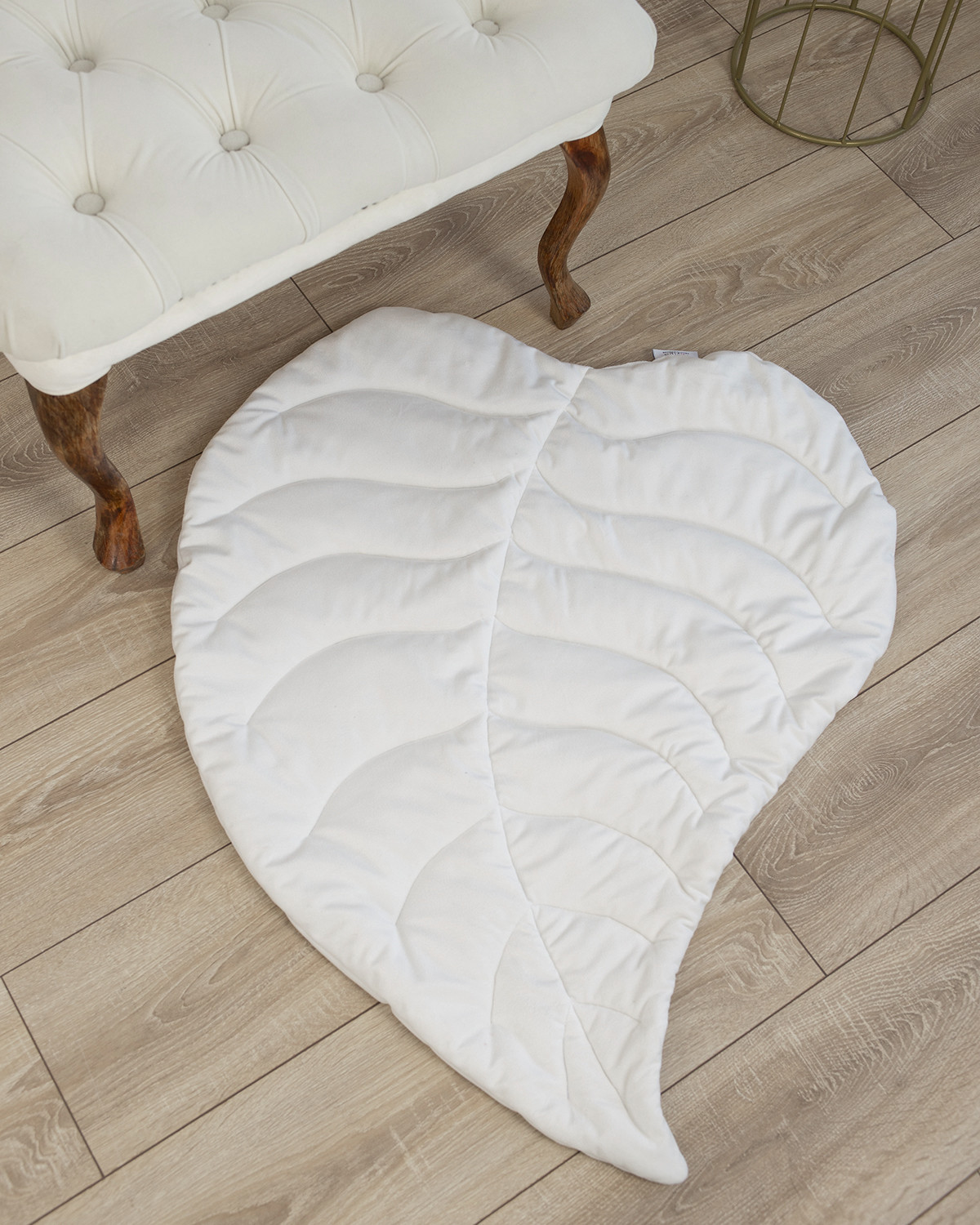Коврик бархатный 120х90 Беллиссимо Пломбир Evrika Home
