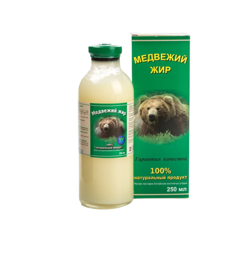 

Медвежий жир натуральный, 250 мл
