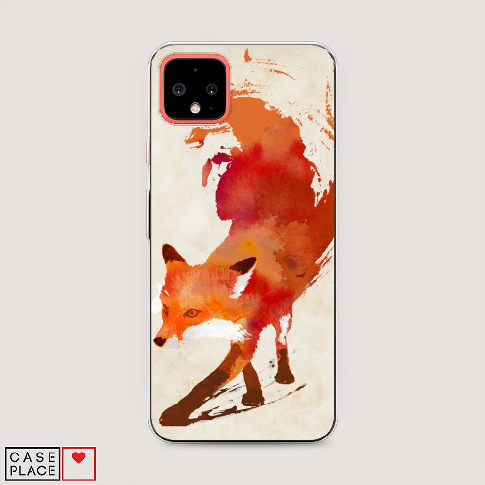 

Чехол Awog на Google Pixel 4 XL "Лиса", Разноцветный, 270550-10