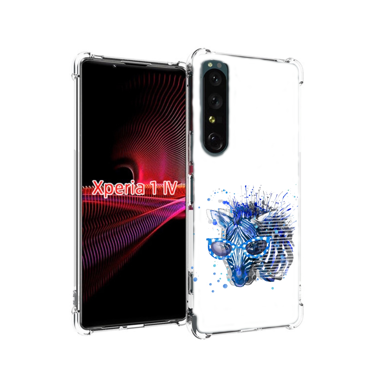 

Чехол накладка MyPads расплывчатая зебра для Sony Xperia 1 IV, Прозрачный, Tocco