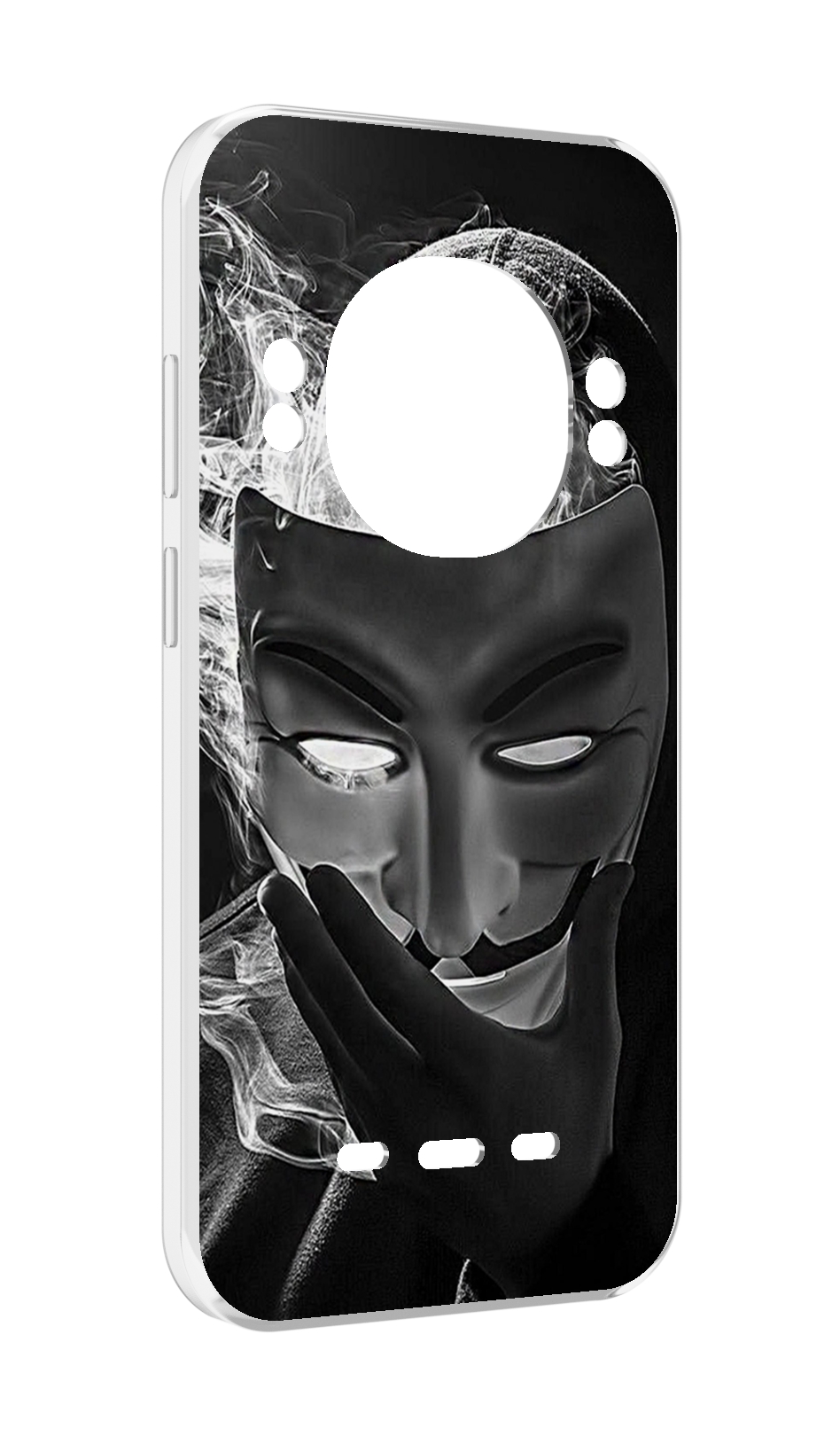 

Чехол Mypads Маска для Ulefone Power Armor 16 Pro, Прозрачный, Tocco