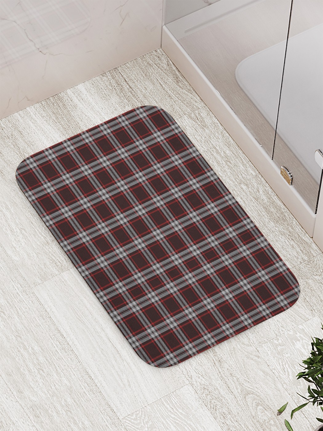 

Коврик противоскользящий для ванной, сауны, бассейна, 77х52 см bath_78113 JoyArty