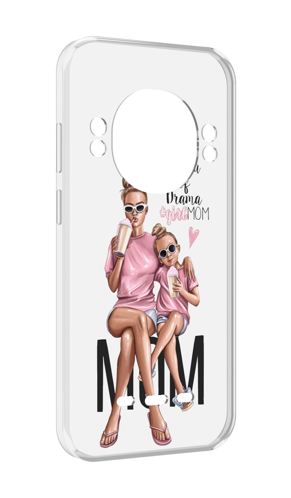 

Чехол Mypads Мама-Мечты Женский для Ulefone Power Armor 16 Pro, Прозрачный, Tocco