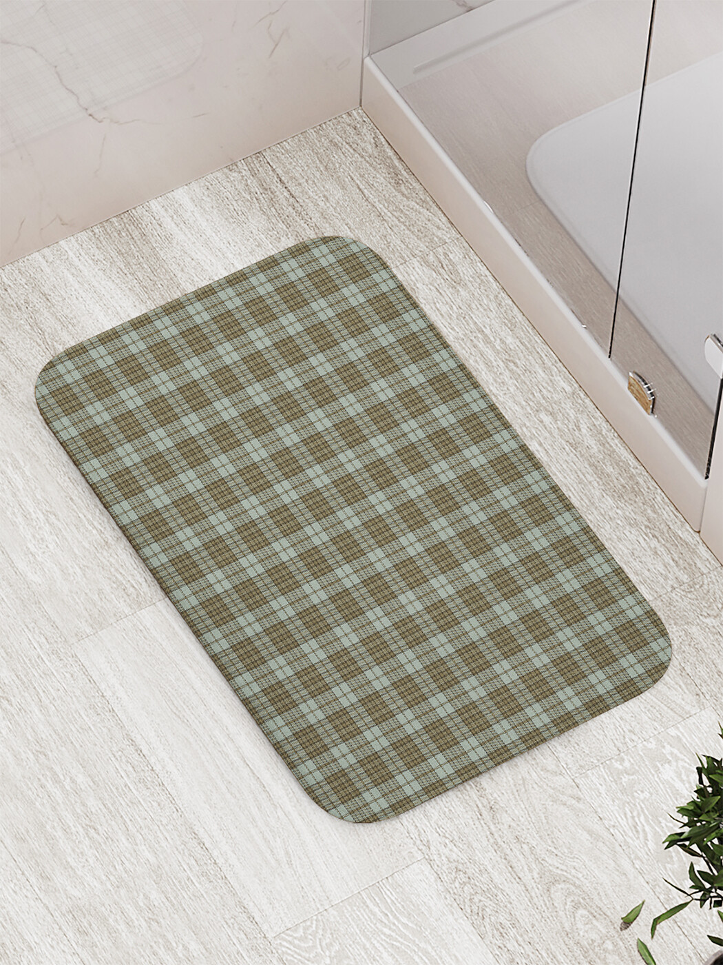 

Коврик противоскользящий для ванной, сауны, бассейна, 77х52 см bath_78109 JoyArty