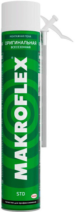

MAKROFLEX Original Standard полиуретановая монтажная пена (750мл) всесезонная