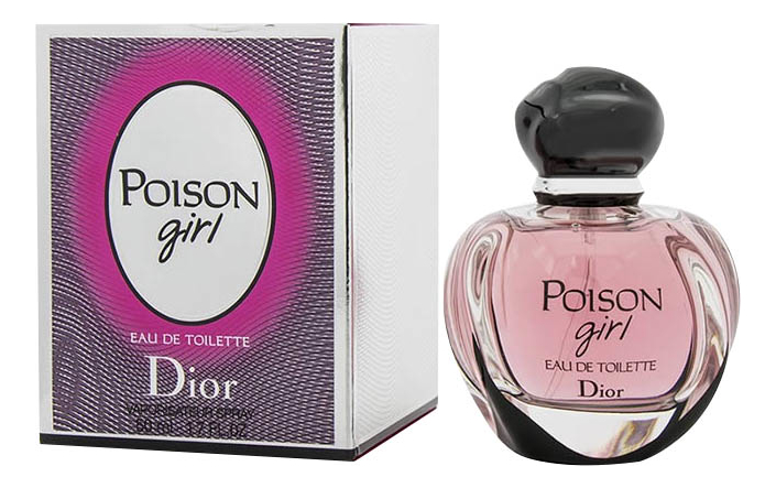 фото Вода туалетная dior poison girl женская, 50 мл