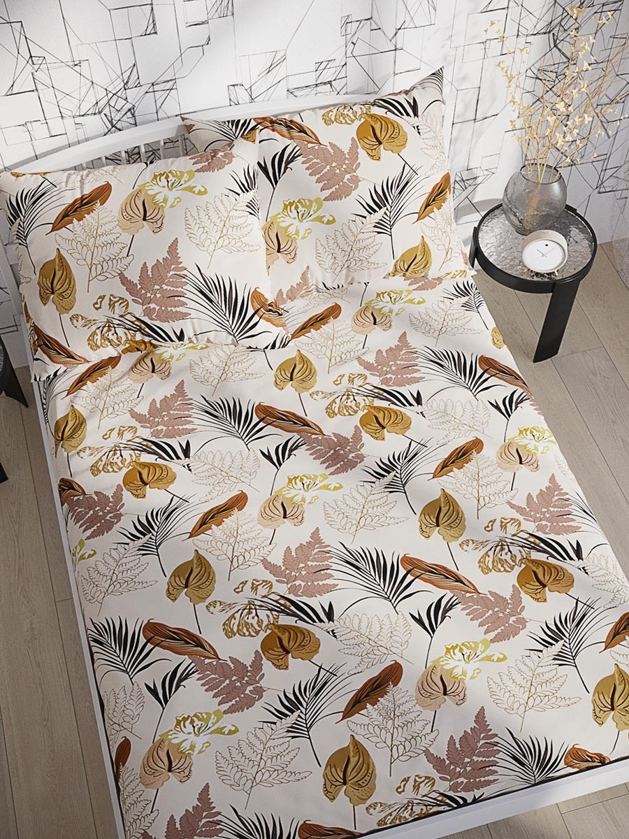 

Простынь на резинке Milky Garden Herbst натяжная простыня 160х200 см, Herbst