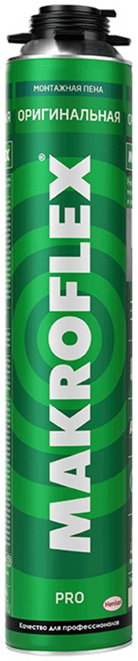 

MAKROFLEX Original Pro профессиональная монтажная пена (750мл)