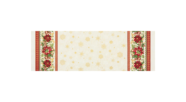 

Ткань Peppy Holiday Flourish Wide Panel 60x148 см 122+/-5 г/м2 100% хлопок, Бежевый
