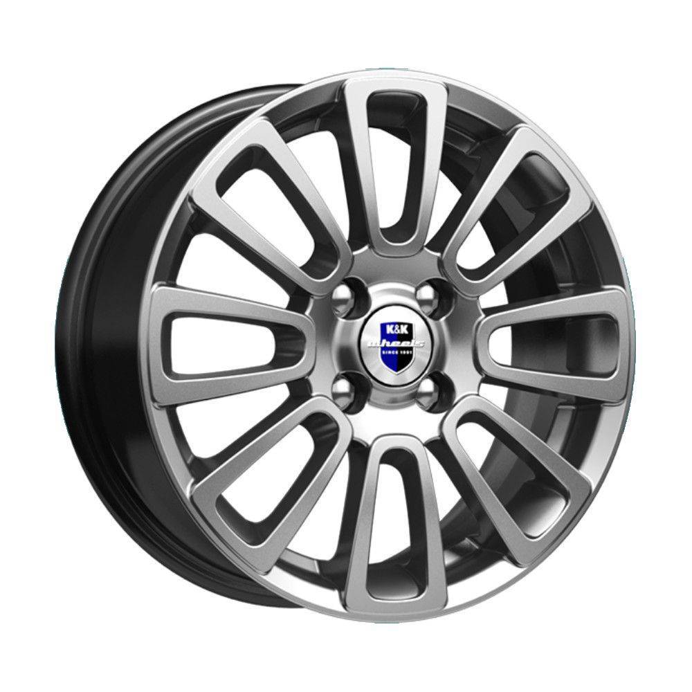 

Колесный диск K&K Неман (КС717) (DPl) 6xR15 ET46 4*100 D54.1, Серый