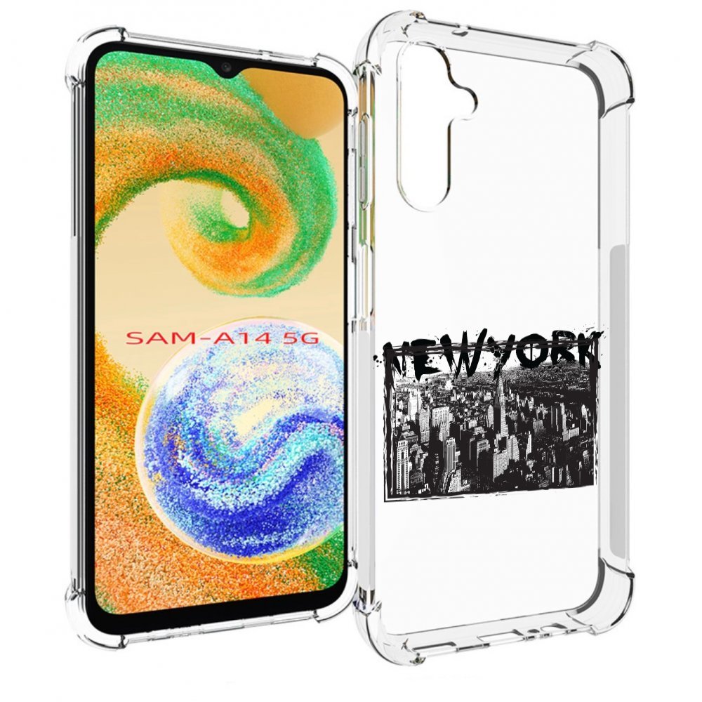 

Чехол MyPads че для Samsung Galaxy A14 5G, Прозрачный, Tocco