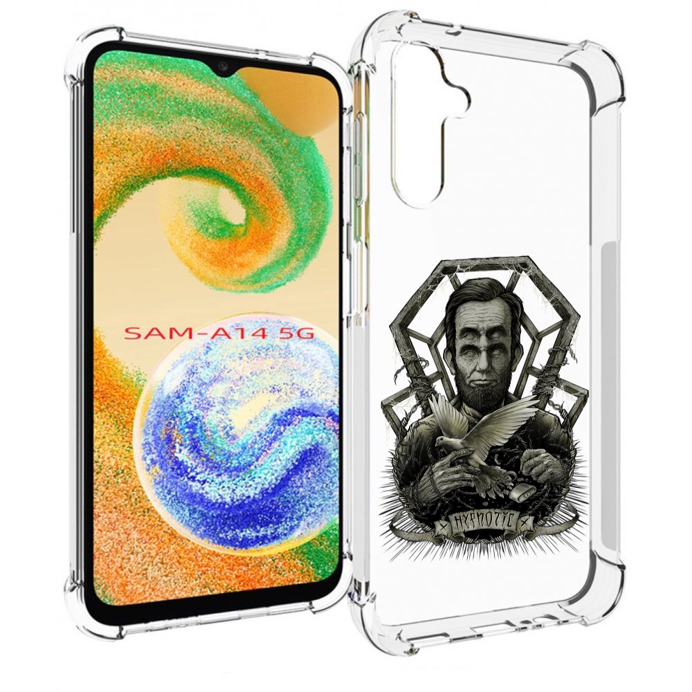 

Чехол MyPads франклин абстракция для Samsung Galaxy A14 5G, Прозрачный, Tocco