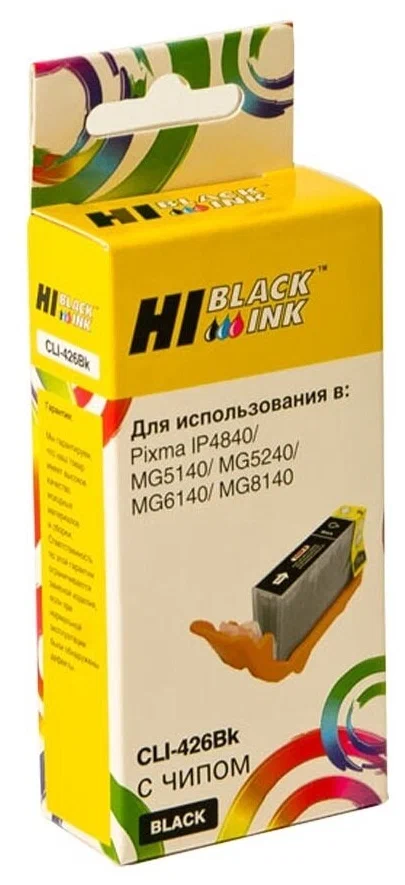 

Картридж для струйного принтера Hi-Black CLI-426Bk () черный, совместимый, CLI-426Bk