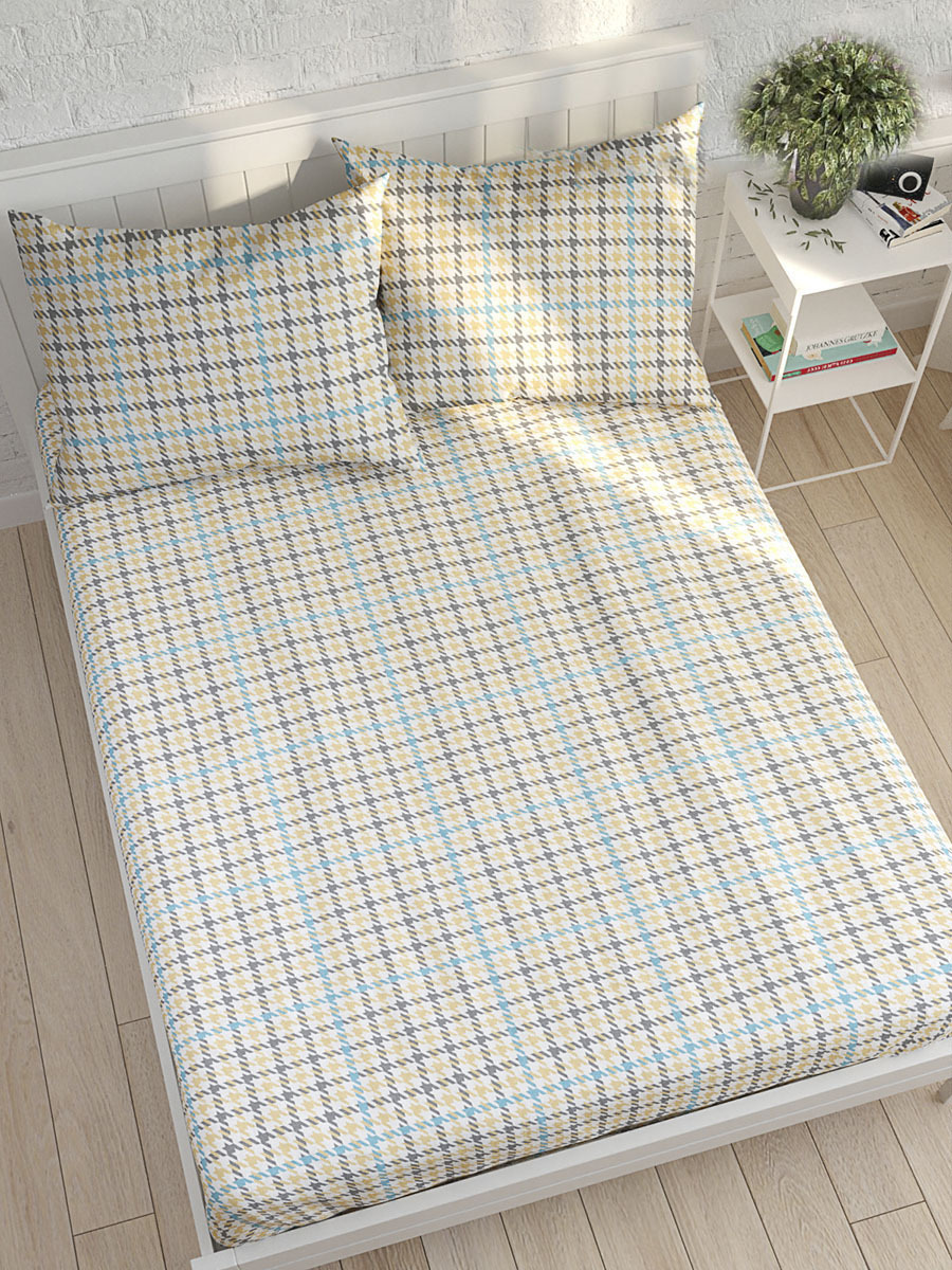 

Простынь Milky Garden "Сrow foot" 240х215 см евро, Сrow foot