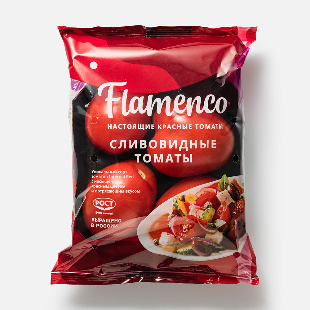 

Томаты Фламенко сливововидные, 450 г