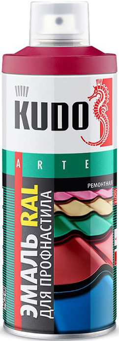 

KUDO KU-07004R эмаль аэрозольная для профнастила RAL 7004 серый (0,52л)