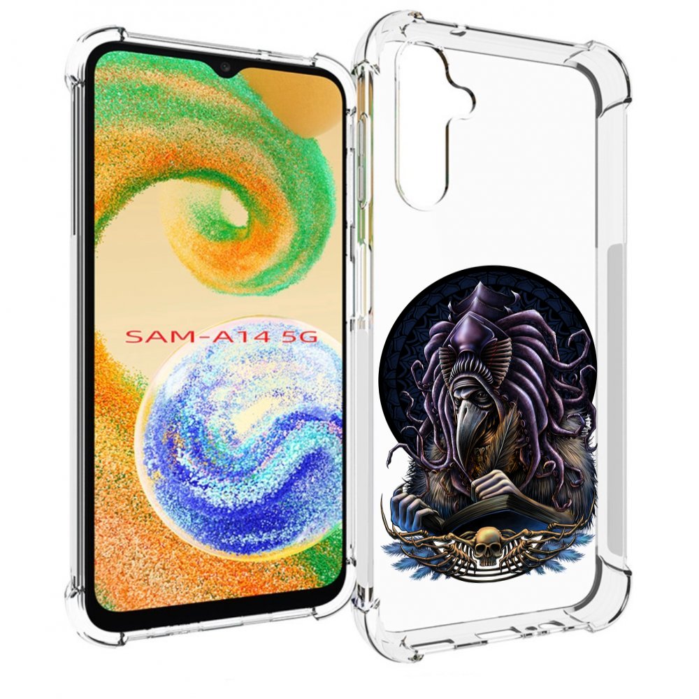 

Чехол MyPads умный ворон для Samsung Galaxy A14 5G, Прозрачный, Tocco