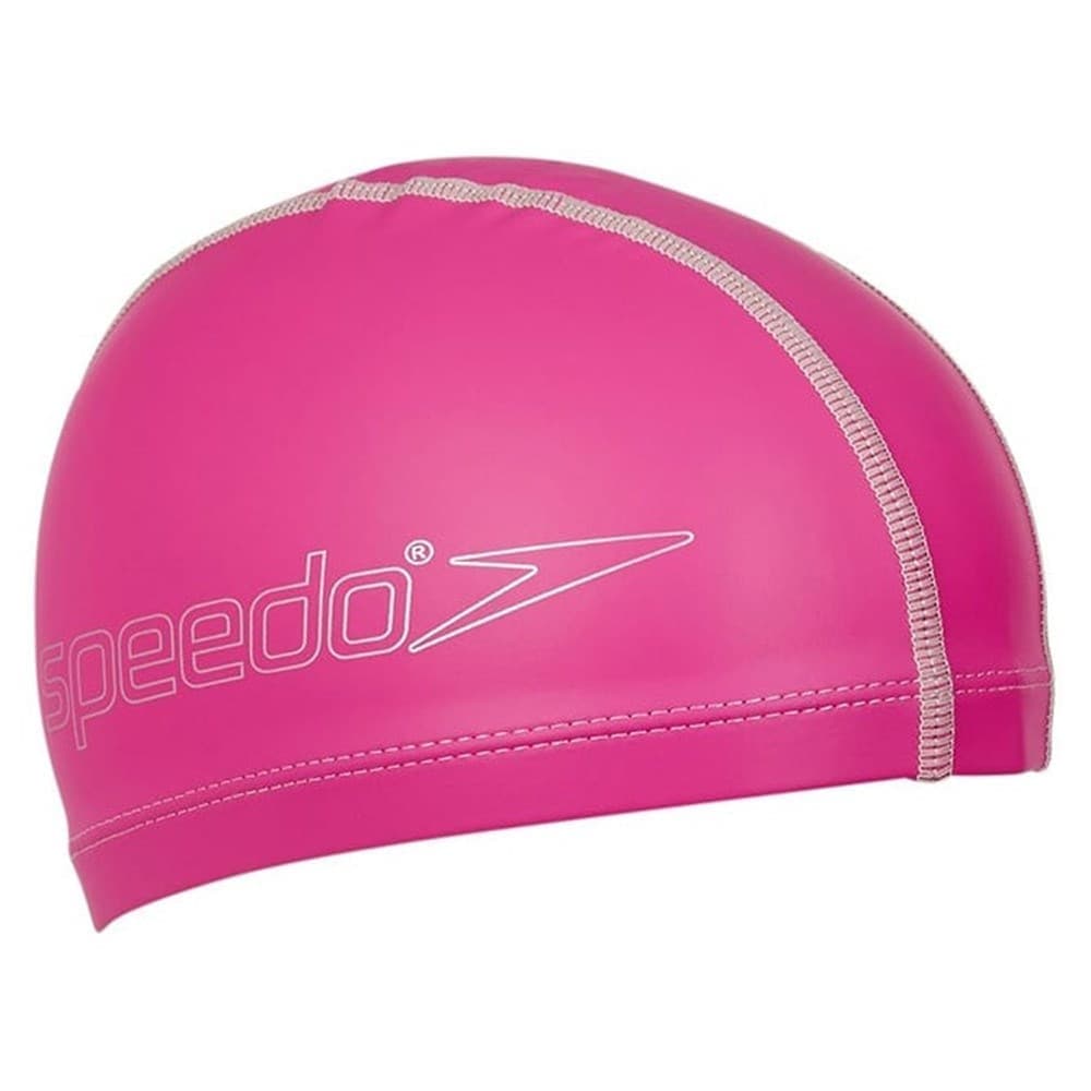 Speedo PACE CAP JR Шапочка для плавания детская Розовый/Серый