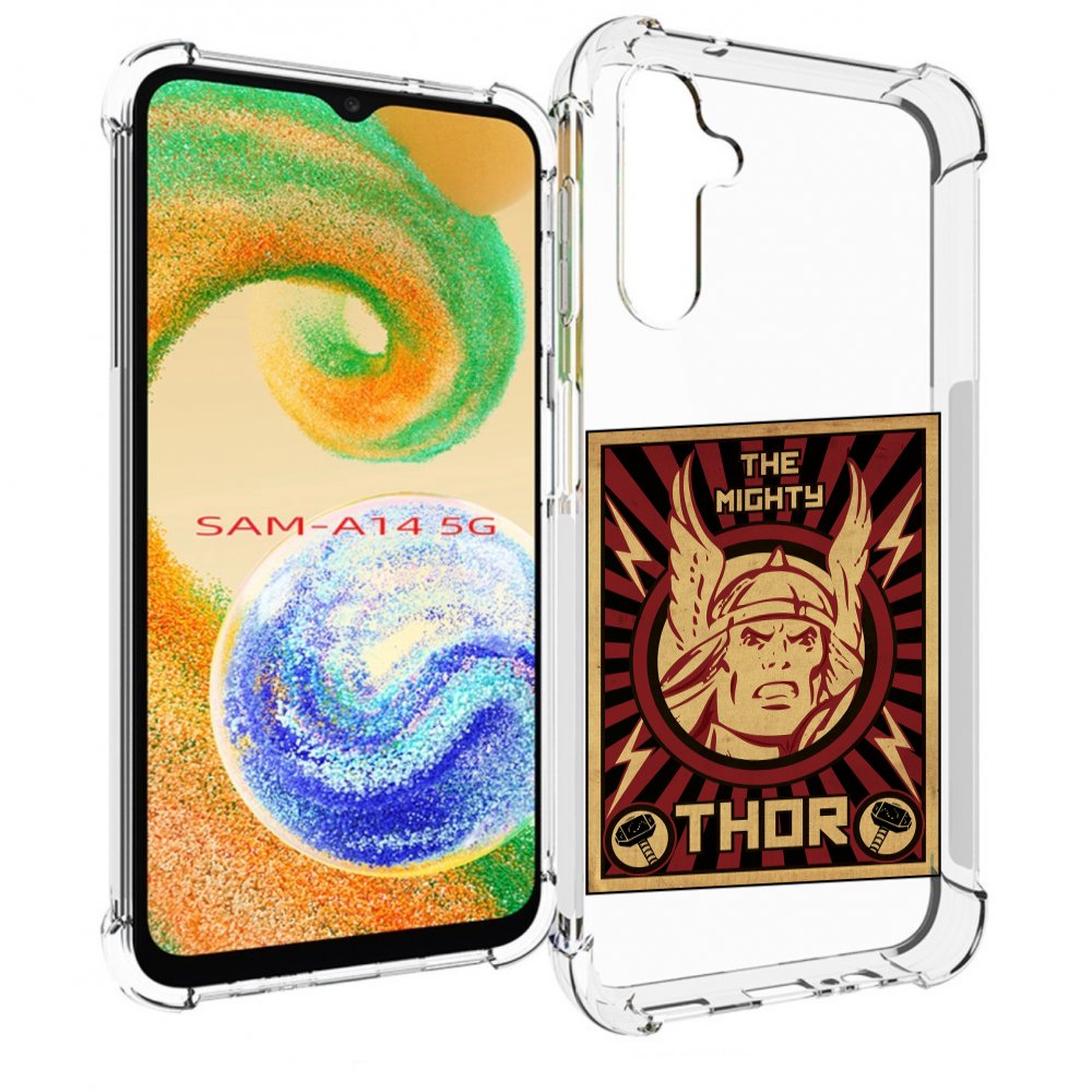 

Чехол MyPads тор лицо для Samsung Galaxy A14 5G, Прозрачный, Tocco