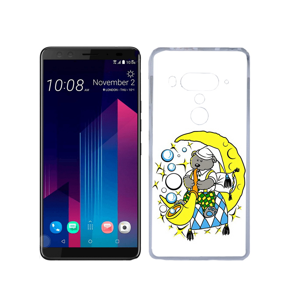 

Чехол MyPads Tocco для HTC U12+ Сырная луна, Прозрачный, Tocco