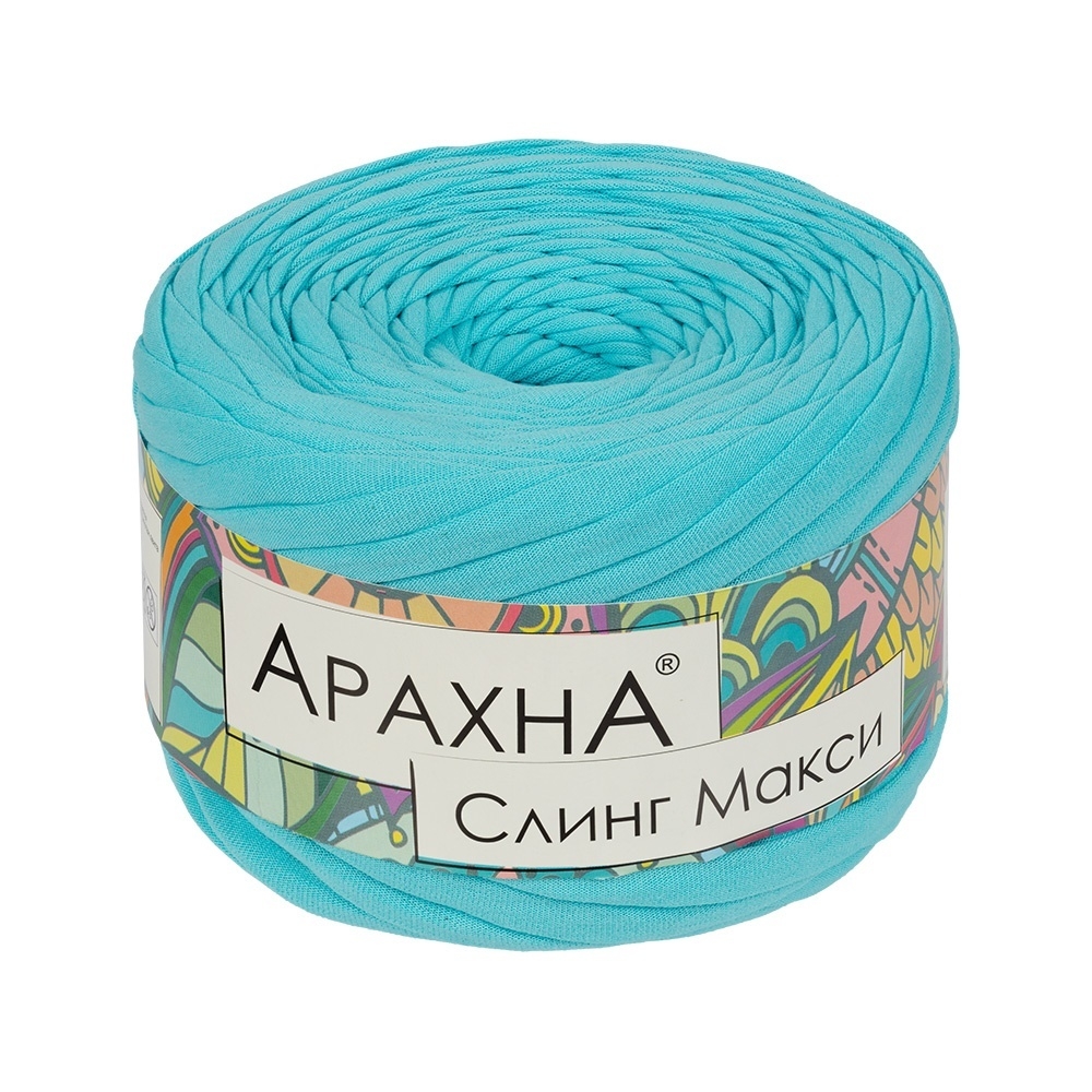 

Набор пряжи ARACHNA Sling Maxi, 100% хлопок, 4*280+/-16 г, 100+/-5 м, №12, бирюзовый