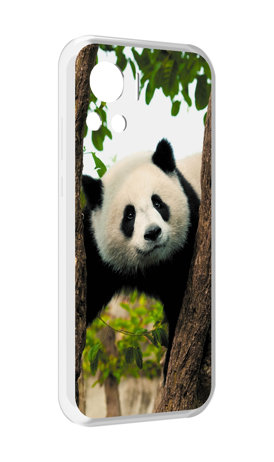 

Чехол MyPads Панда-на-дереве для Motorola Edge 30 Ultra, Прозрачный, Tocco