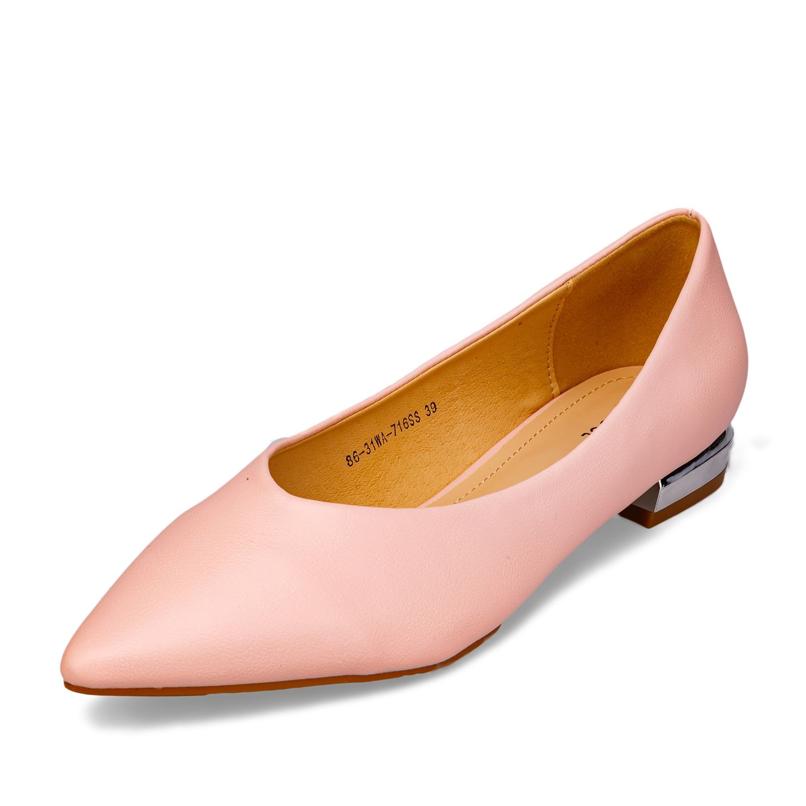 

Туфли женские INSTREET 86-31WA-716SS розовые 38 RU, Розовый, 86-31WA-716SS