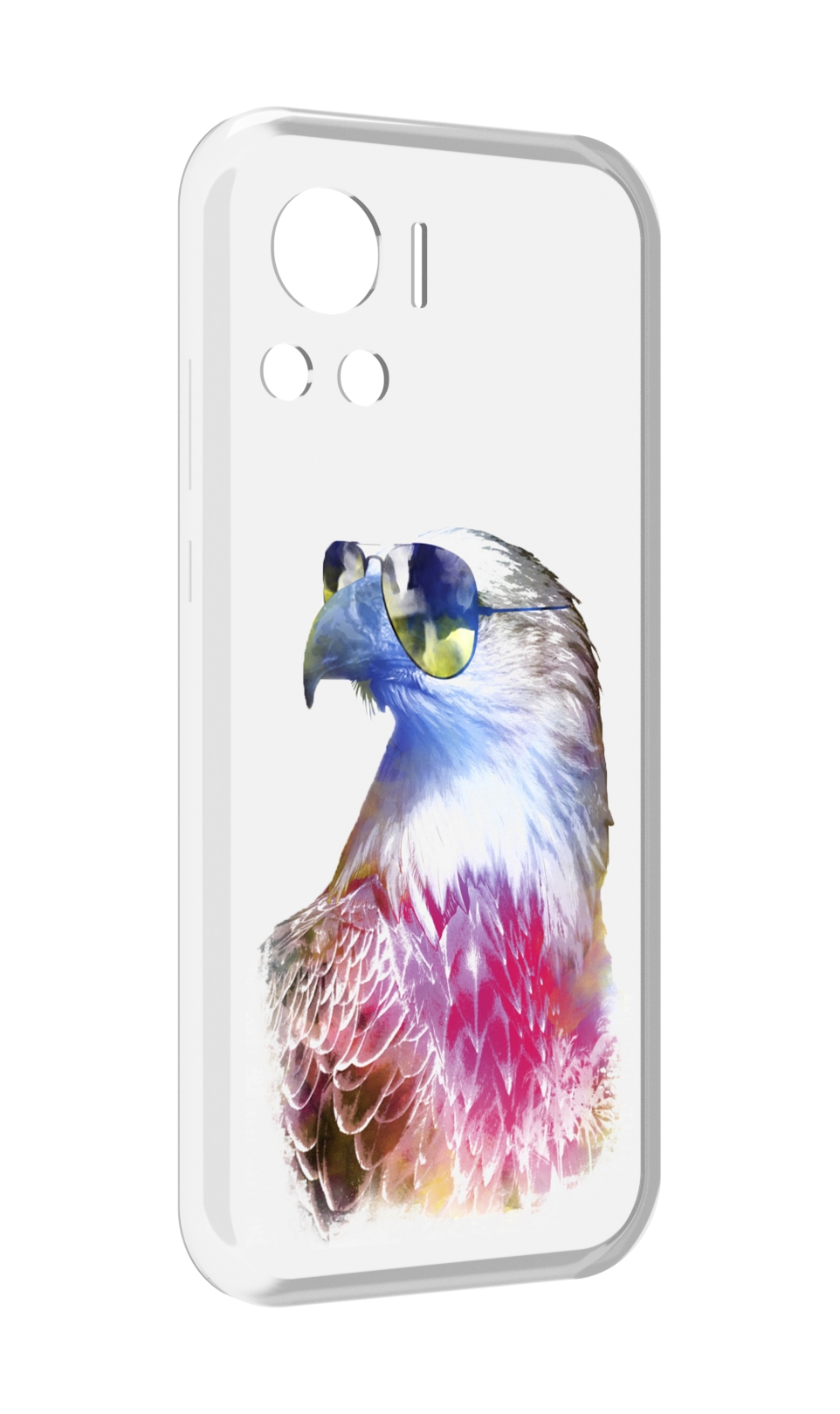 

Чехол MyPads Орел в очках для Motorola Edge 30 Ultra, Прозрачный, Tocco