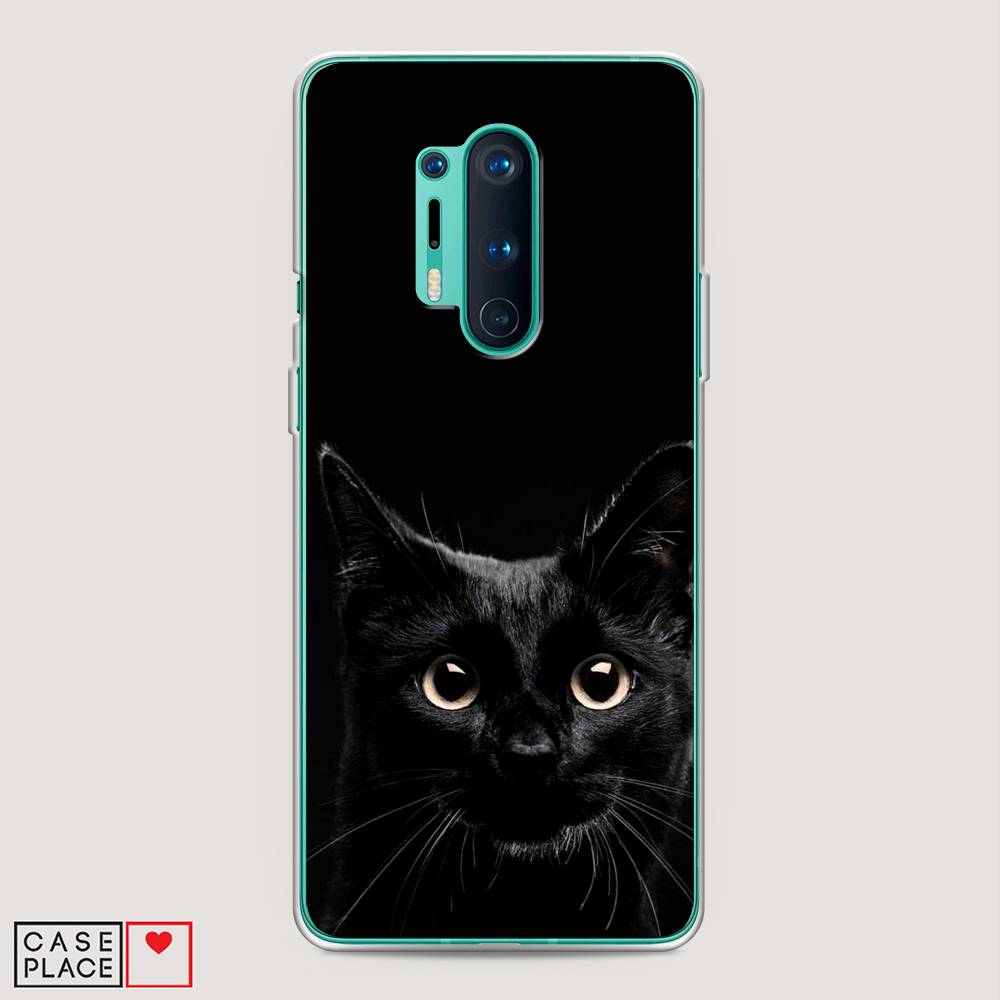 

Чехол Awog на OnePlus 8 Pro / ВанПлас 8 Pro "Добрый кот", Черный, 151050-1