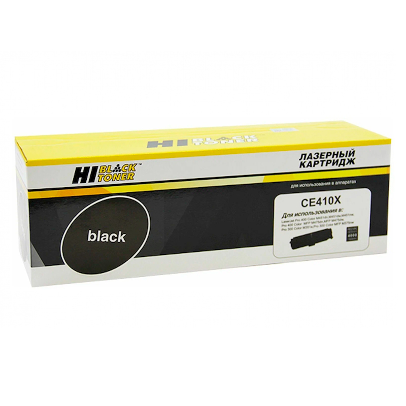 

Картридж для лазерного принтера Hi-Black (HB-CE410X) черный, совместимый