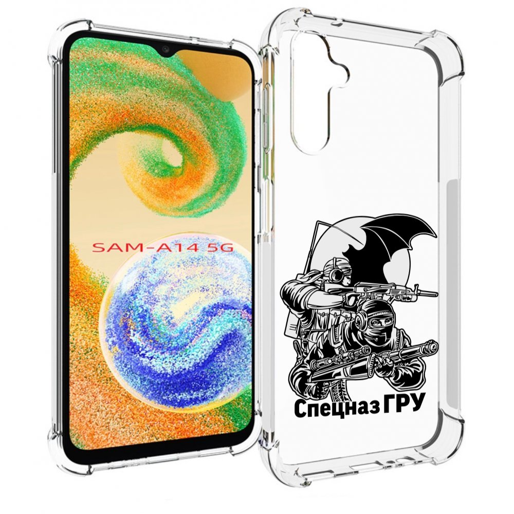 

Чехол MyPads спецназ гру для Samsung Galaxy A14 5G, Прозрачный, Tocco