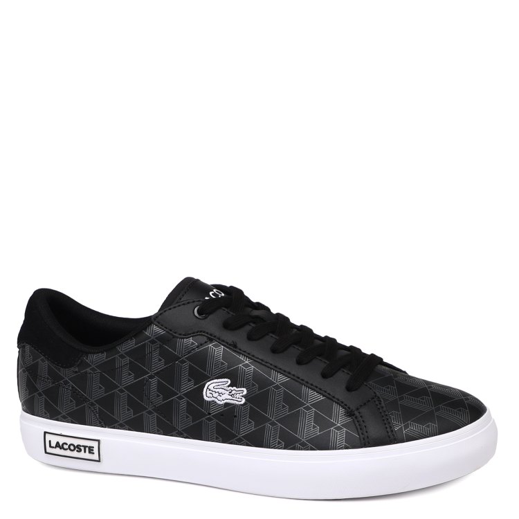 

Кеды мужские Lacoste 747SMA0090 черные 40.5 EU, Черный, 747SMA0090