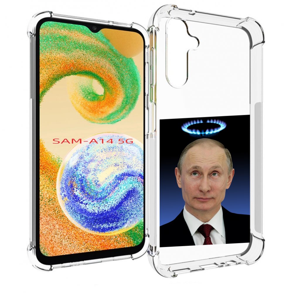 

Чехол MyPads святой газ для Samsung Galaxy A14 5G, Прозрачный, Tocco