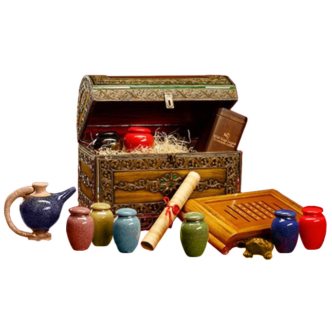 Подарочный набор Сокровища Императора сундук с элитным чаем