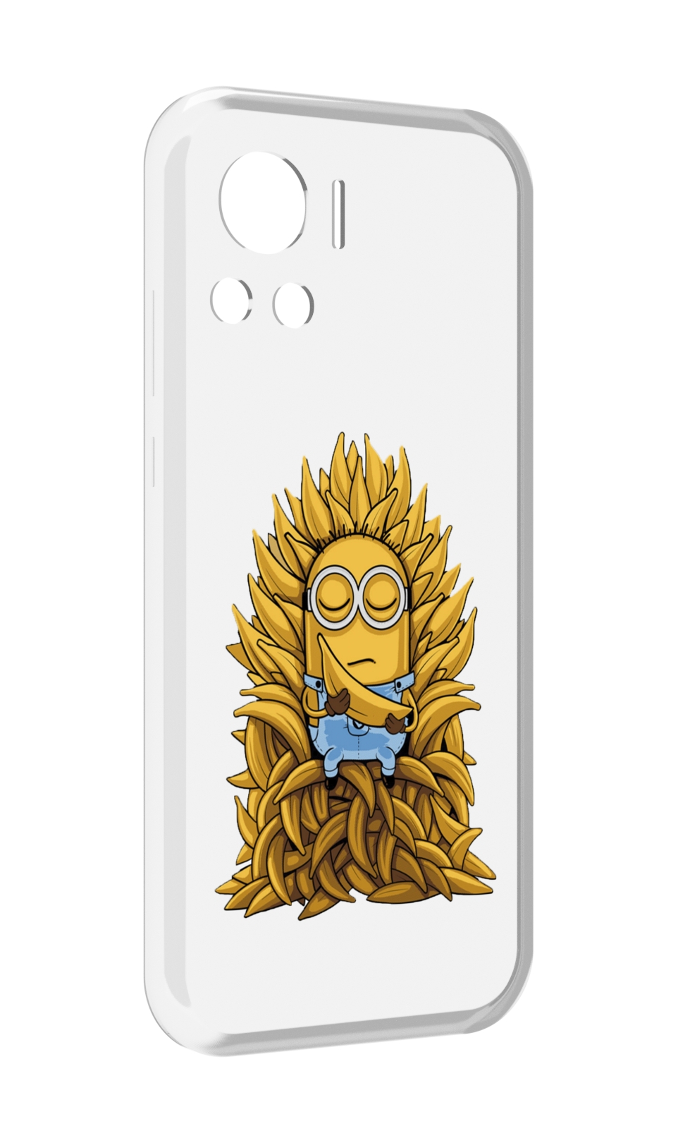 

Чехол MyPads Миньон с бананами для Motorola Edge 30 Ultra, Прозрачный, Tocco