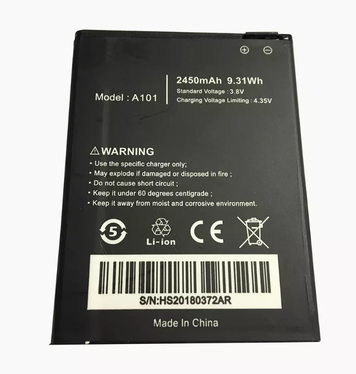 фото Аккумуляторная батарея mypads 2450mah на uhans a101/ uhans a101s