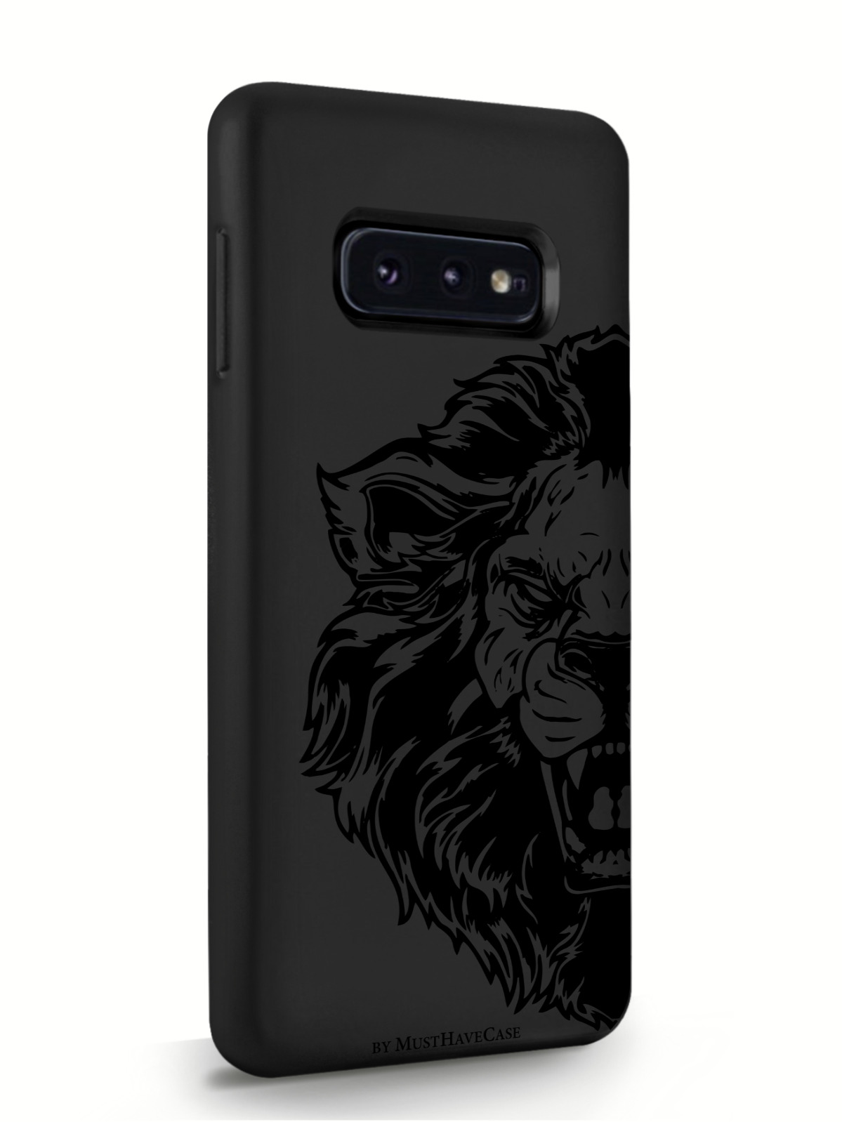 фото Чехол musthavecase для samsung galaxy s10e король лев черный