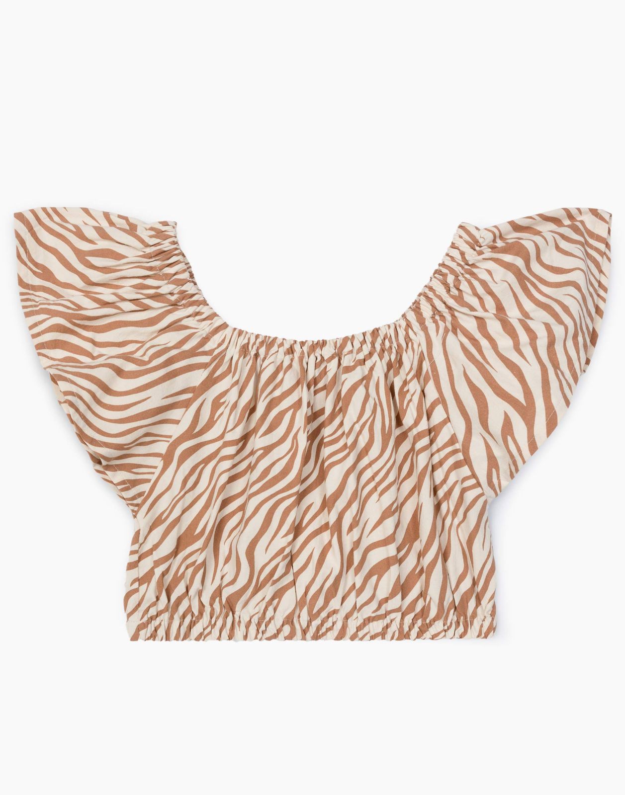 

Топ для девочки Gloria Jeans GWT003674 бежевый/коричневый 4-6л/116, GWT003674