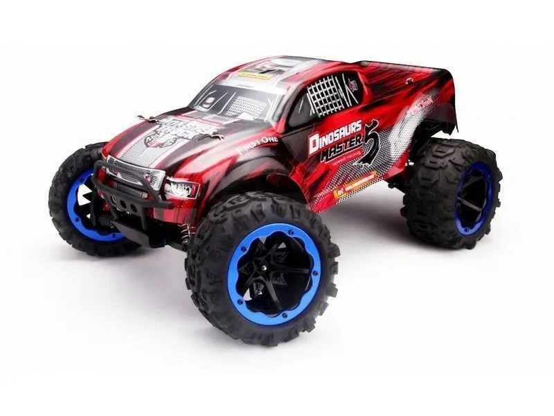 

Радиоуправляемый монстр Remo Hobby Dinosaurs Master Brushless (красный) 4WD 2.4G 1/8 RTR, RH8035-RED