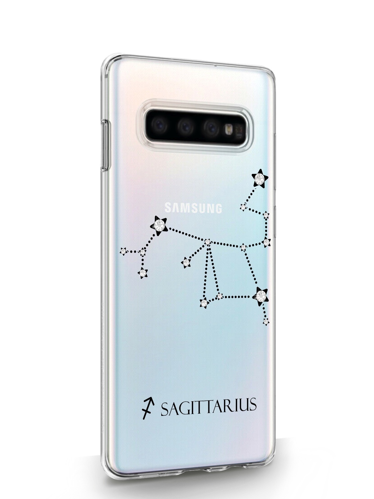 

Чехол MustHaveCase для Samsung Galaxy S10 Знак зодиака Стрелец прозрачный, Samsung Galaxy S10 Знак зодиака Стрелец Sagittarius