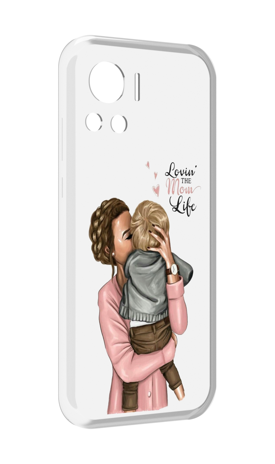 

Чехол MyPads Любовь-мамы детский для Motorola Edge 30 Ultra, Прозрачный, Tocco