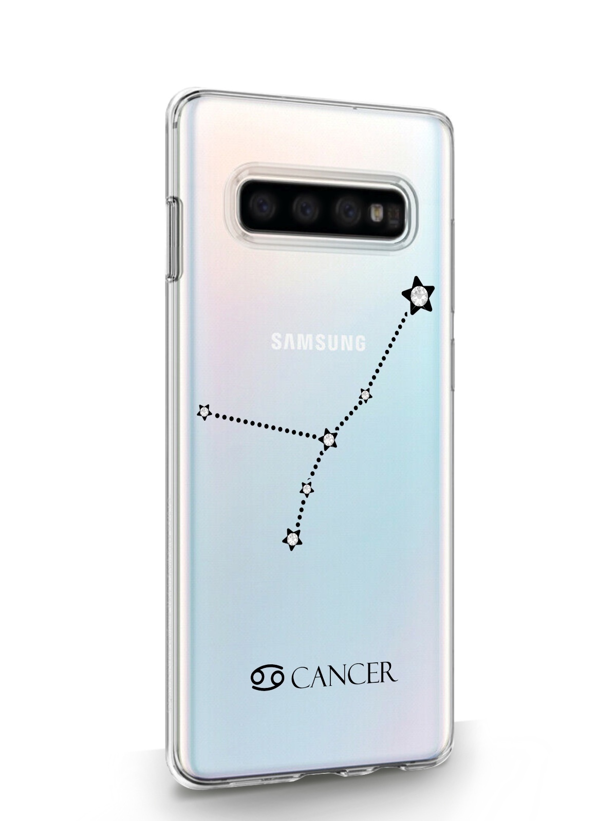 

Чехол MustHaveCase для Samsung Galaxy S10 Знак зодиака Рак прозрачный, Samsung Galaxy S10 Знак зодиака Рак Cancer