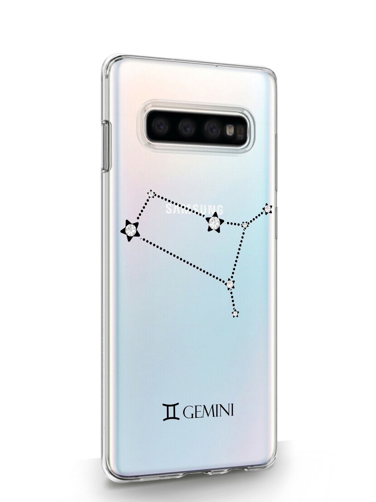 

Чехол MustHaveCase для Samsung Galaxy S10 Знак зодиака Близнецы прозрачный, Samsung Galaxy S10 Знак зодиака Близнецы Gemini