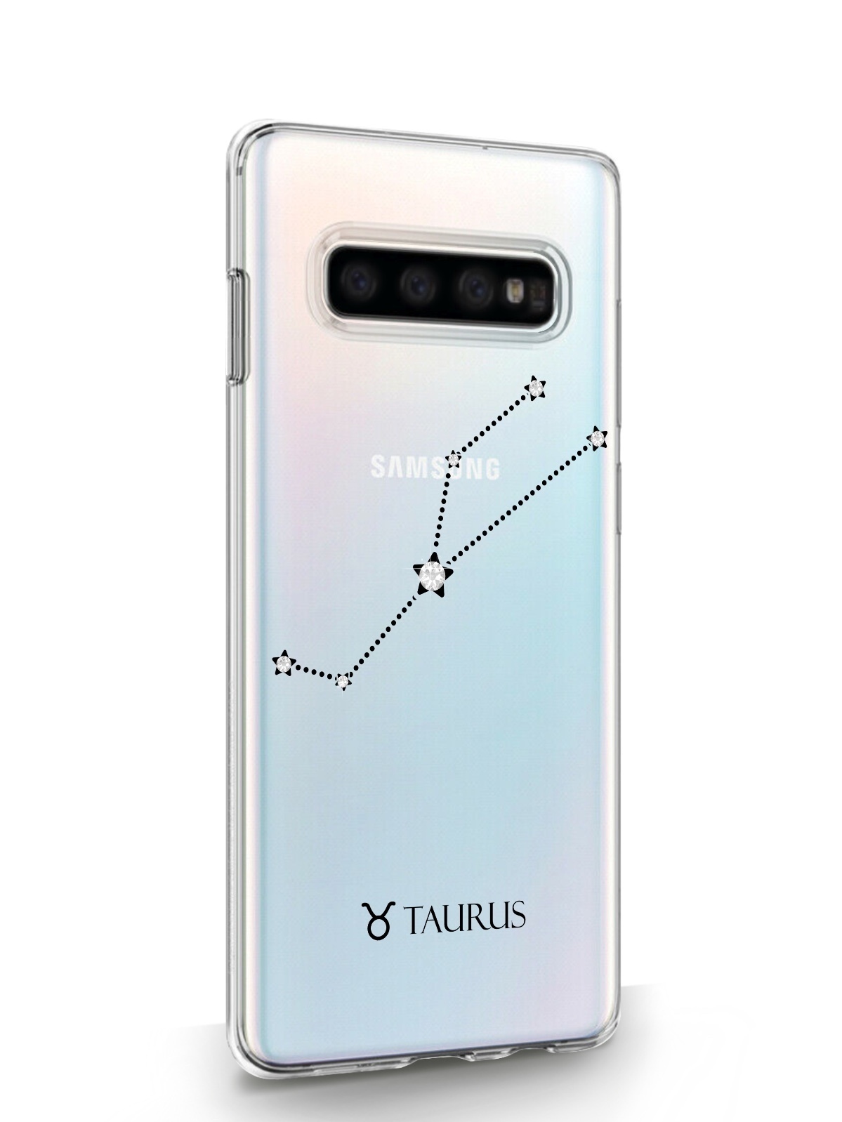 

Чехол MustHaveCase для Samsung Galaxy S10 Знак зодиака Телец прозрачный, Samsung Galaxy S10 Знак зодиака Телец Taurus