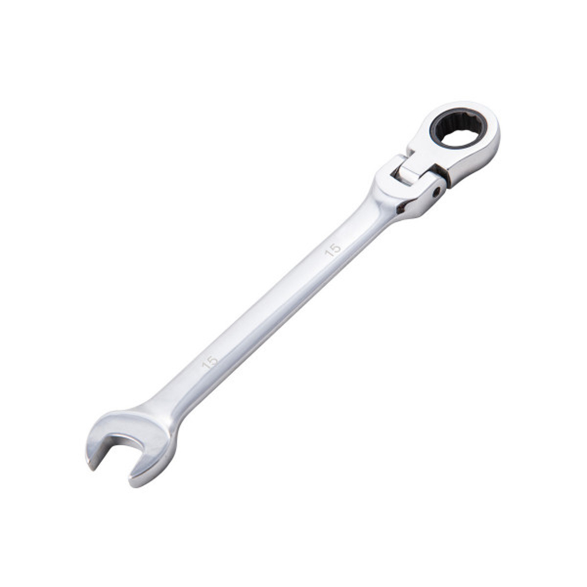 Ключ комбинированный Beorol, с поворотной трещоткой, 15 мм накидной ключ beorol