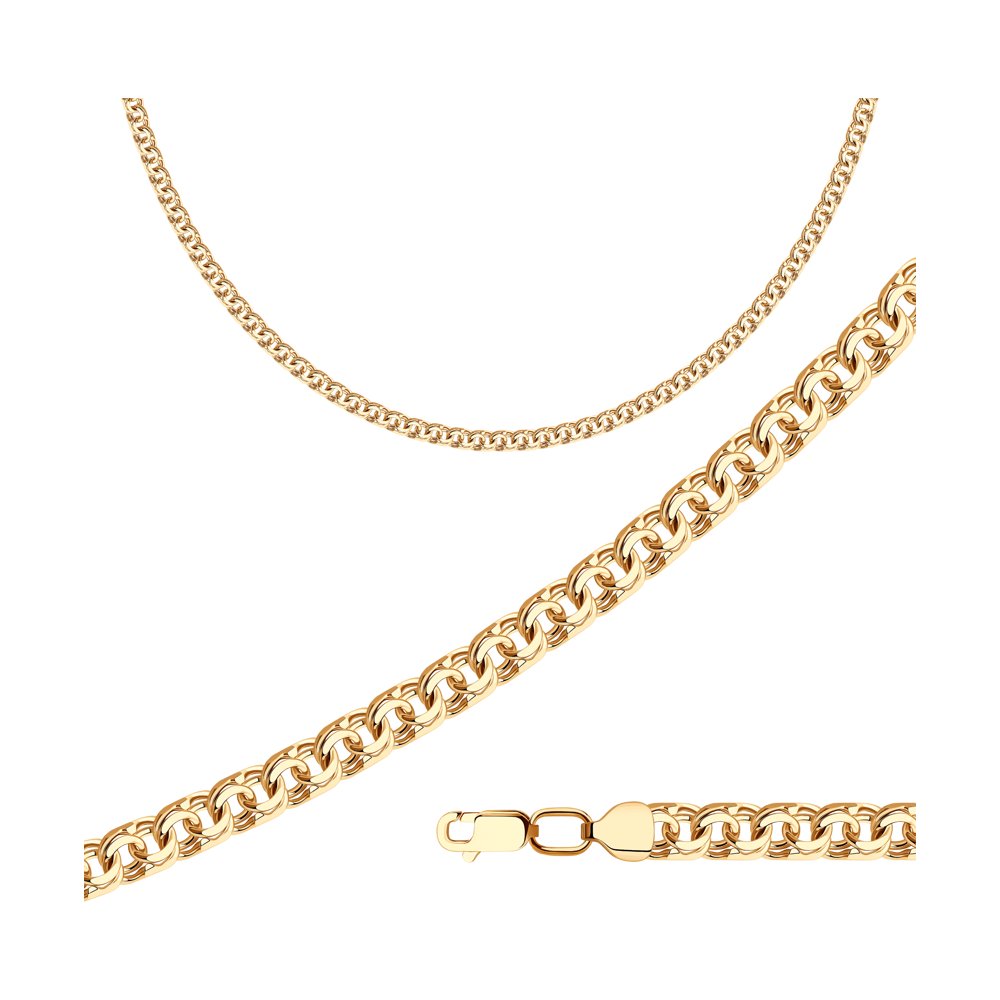 

Цепочка из серебра 50 см Diamant 93-180-14090-1, 93-180-14090-1