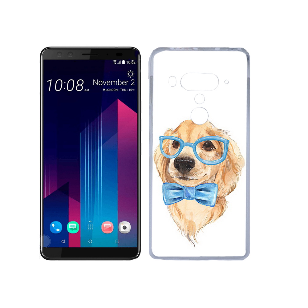 

Чехол MyPads Tocco для HTC U12+ Собака интеллигент, Прозрачный, Tocco